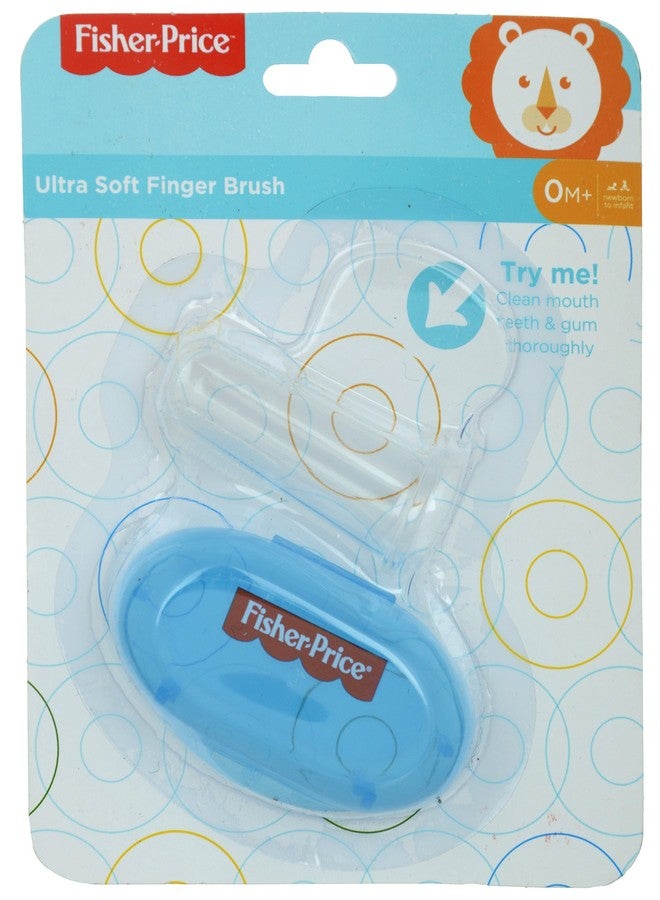 Fisher-Price Silicone Baby Finger-Brush for kids with Case,Manual,Pack of 1,Blue - Image 5